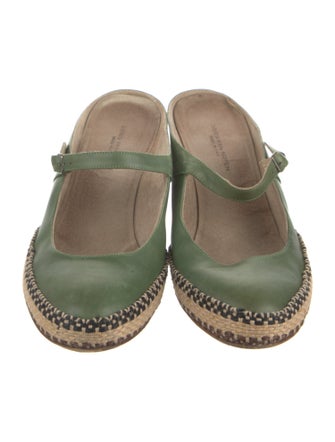 Dries Van Noten Leather Mules