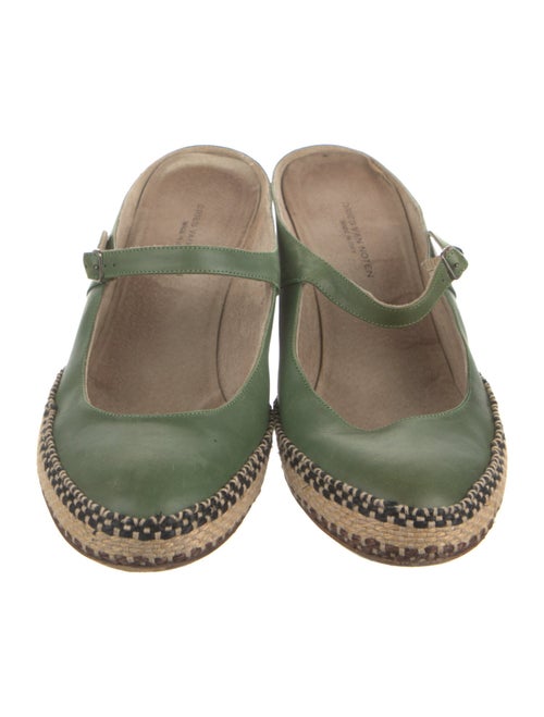 Dries Van Noten Leather Mules