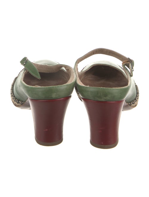 Dries Van Noten Leather Mules