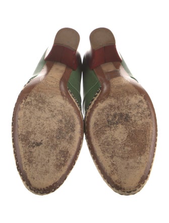 Dries Van Noten Leather Mules