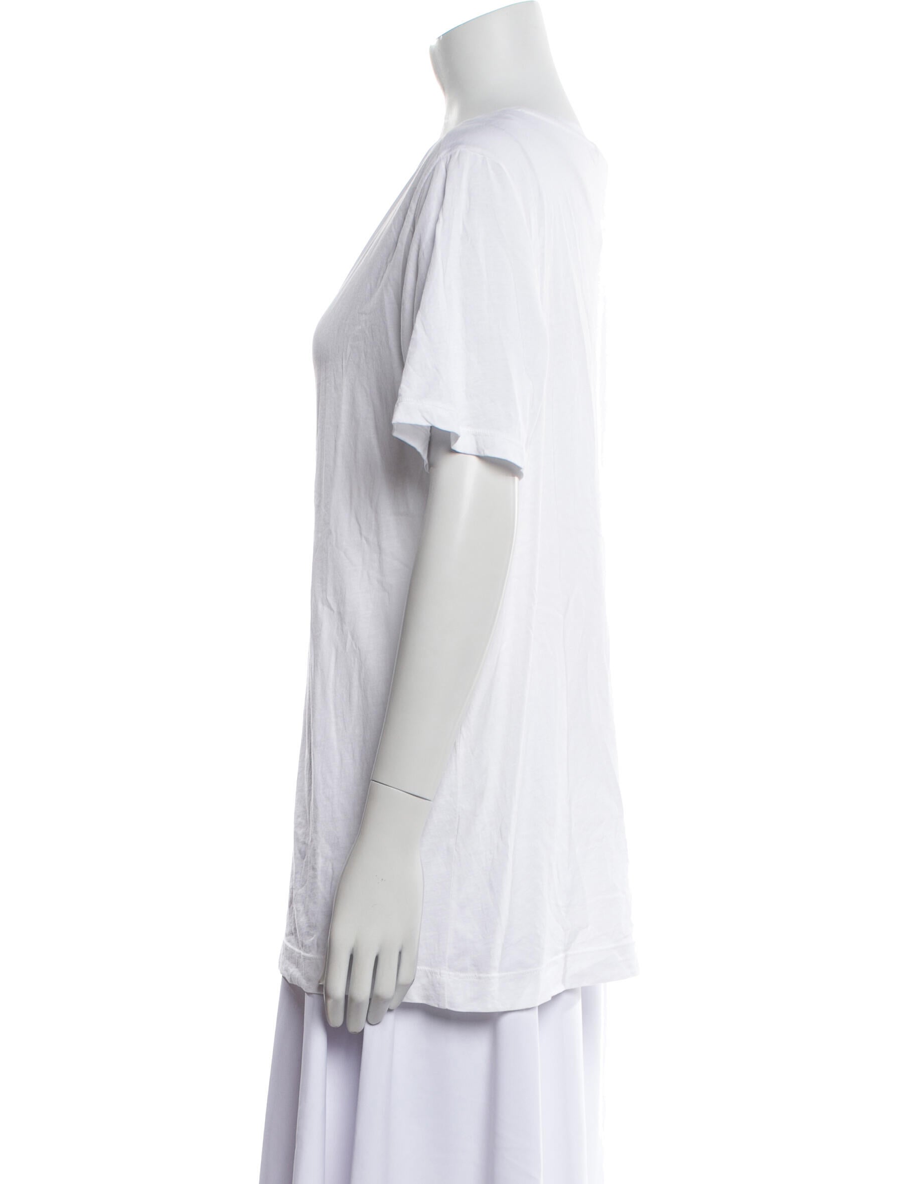 Dries Van Noten Scoop Neck Short Sleeve T-Shirt