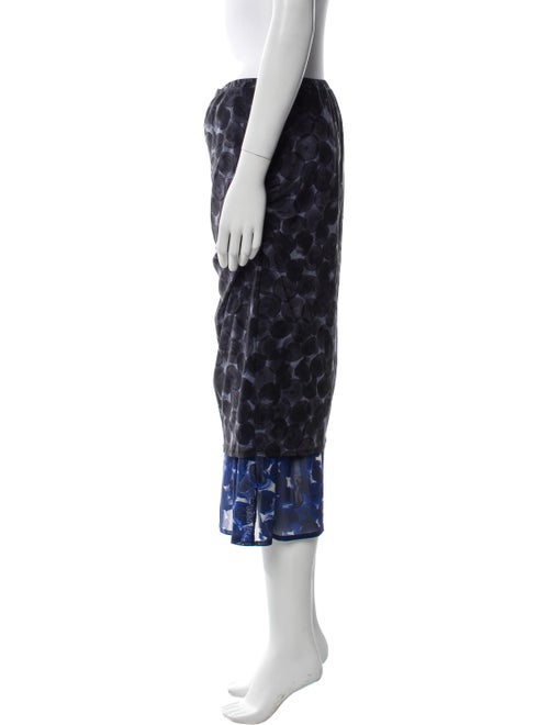 Dries Van Noten Printed Midi Length Skirt