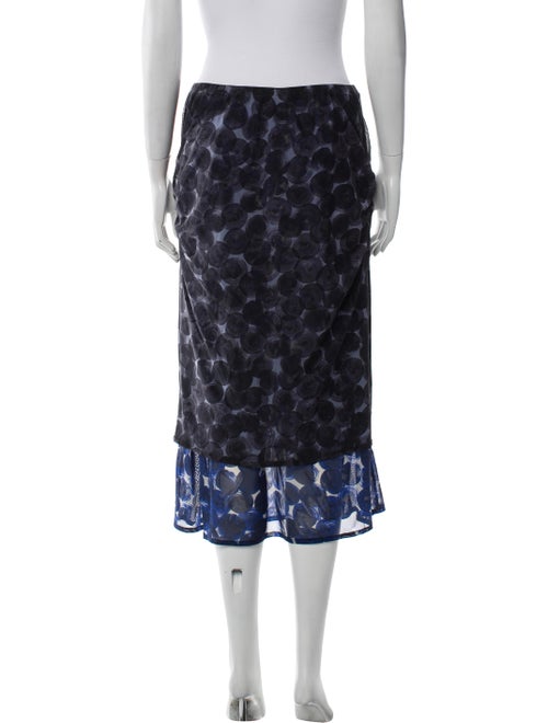 Dries Van Noten Printed Midi Length Skirt