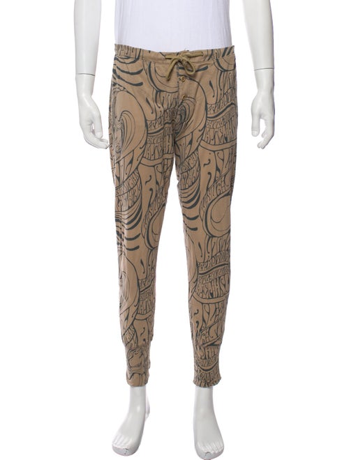 Dries Van Noten Printed Pajama Bottoms