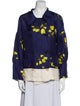 Dries Van Noten Silk Printed Jacket