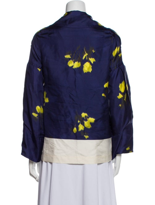 Dries Van Noten Silk Printed Jacket