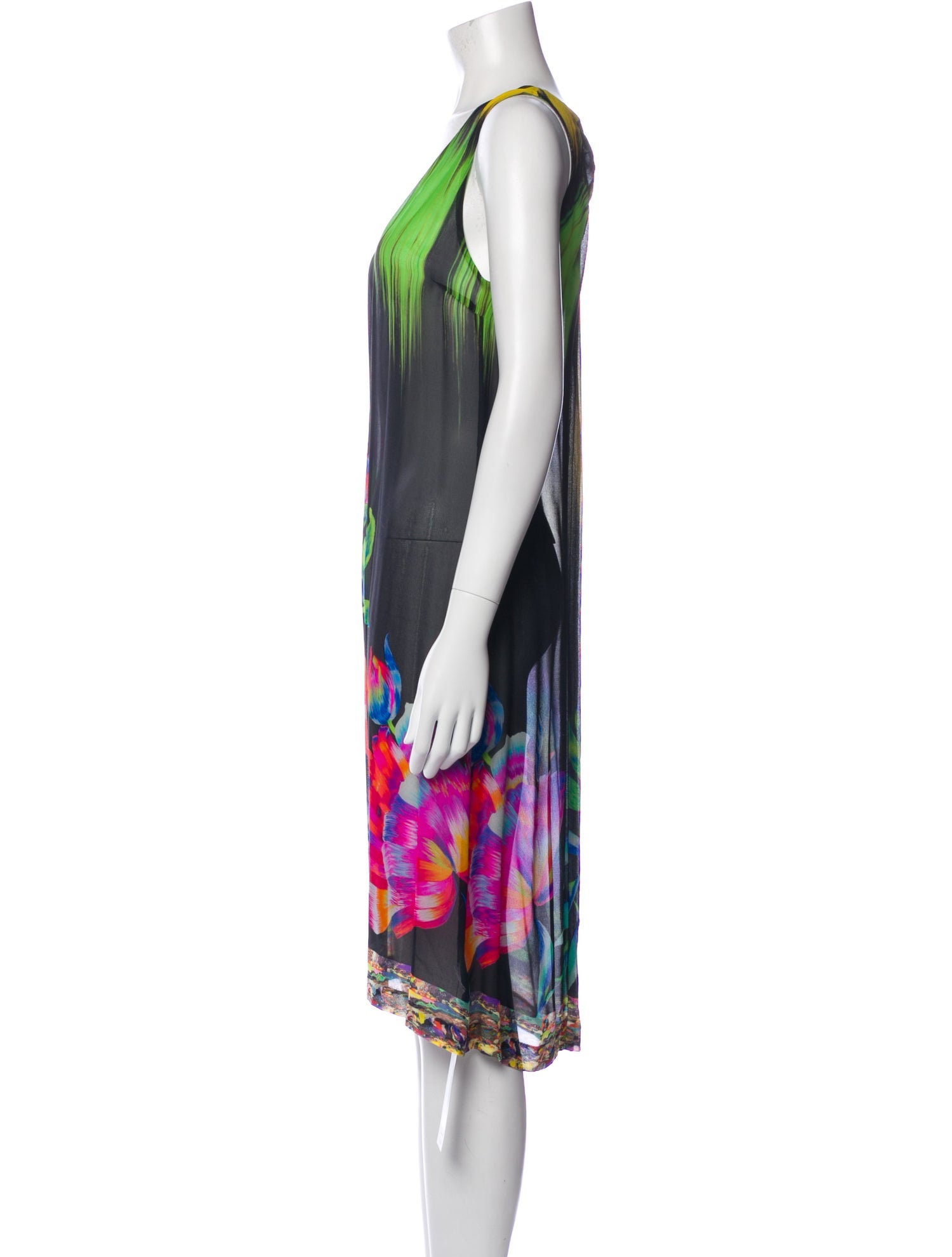 Dries Van Noten Silk Midi Length Dress