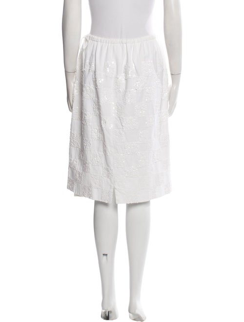 Dries Van Noten Sequin Embellishments Knee-Length Skirt