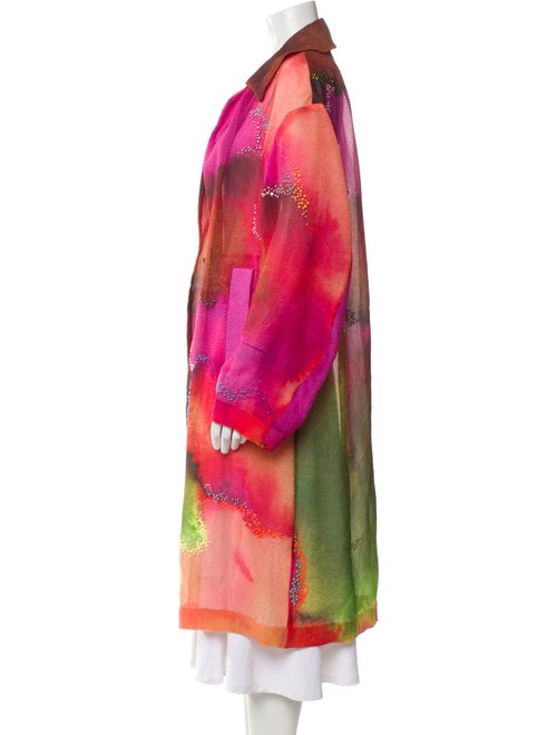 Dries Van Noten 2022 Silk Coat