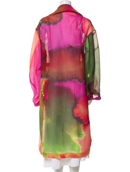 Dries Van Noten 2022 Silk Coat