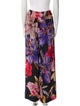 Dries Van Noten Floral Print Wide Leg Pants