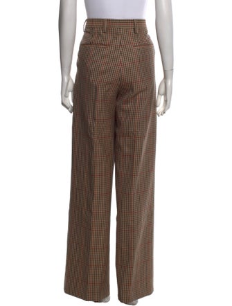 Dries Van Noten Wool Wide Leg Pants