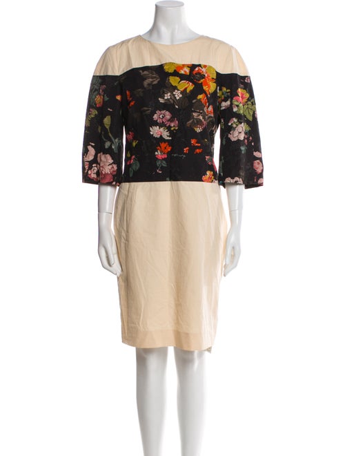 Dries Van Noten Bateau Neckline Knee-Length Dress