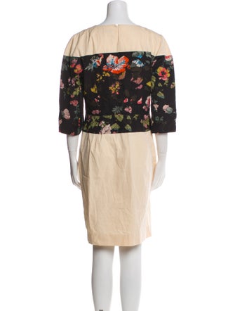 Dries Van Noten Bateau Neckline Knee-Length Dress