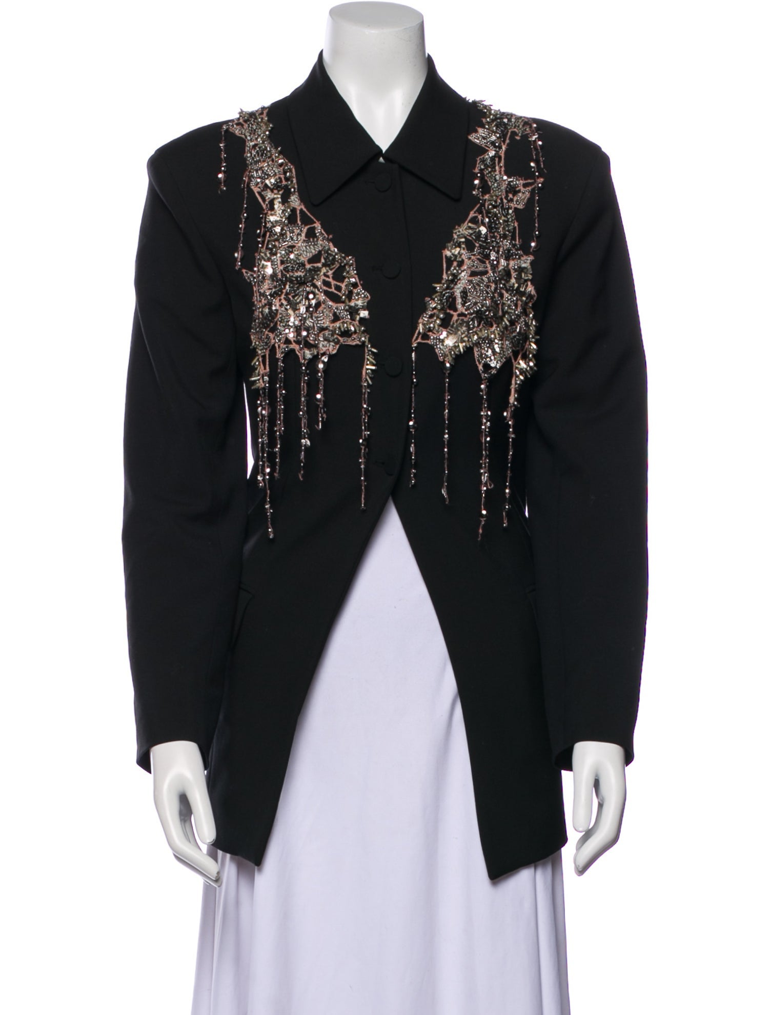 Dries Van Noten Wool Evening Jacket