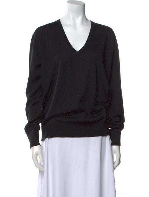 Dries Van Noten Merino Wool V-Neck Sweater