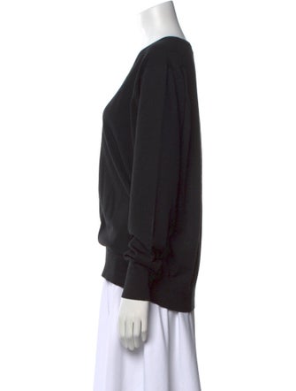 Dries Van Noten Merino Wool V-Neck Sweater