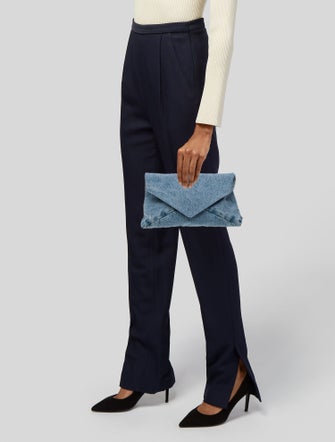 Dries Van Noten Denim Evening Bag