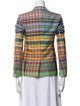 Dries Van Noten Plaid Print Blazer