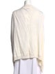 Dries Van Noten Linen Open Front Sweater