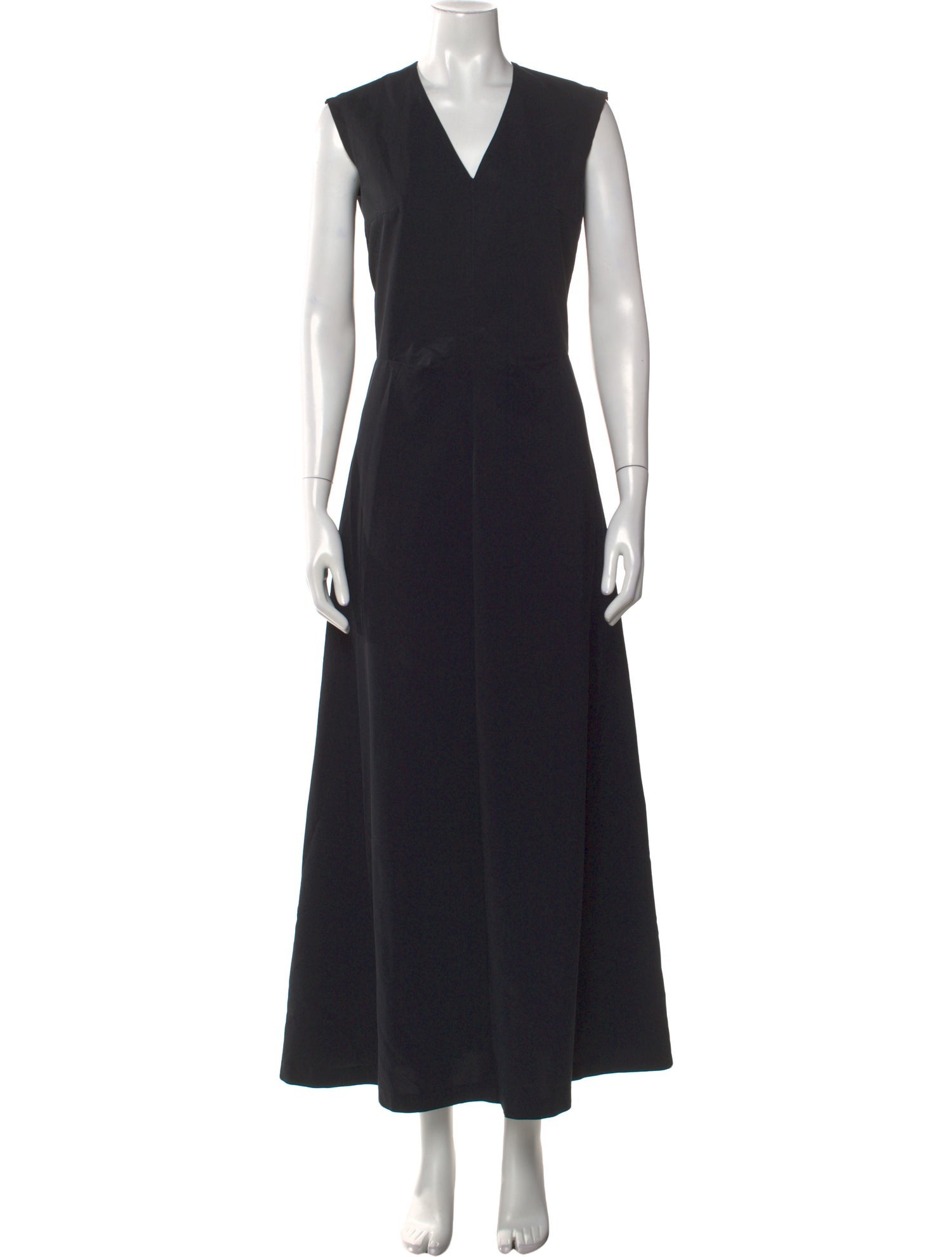 Dries Van Noten V-Neck Long Dress