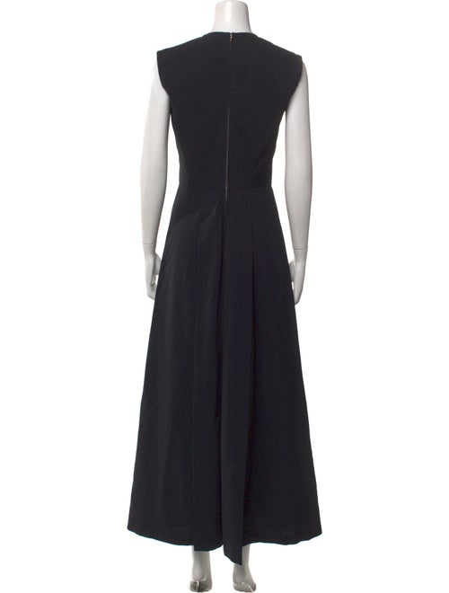 Dries Van Noten V-Neck Long Dress