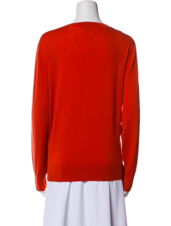 Dries Van Noten Merino Wool Scoop Neck Sweater