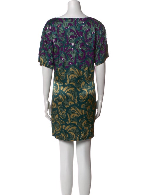 Dries Van Noten Printed Mini Dress