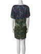 Dries Van Noten Printed Mini Dress