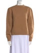Dries Van Noten Merino Wool Mock Neck Sweater