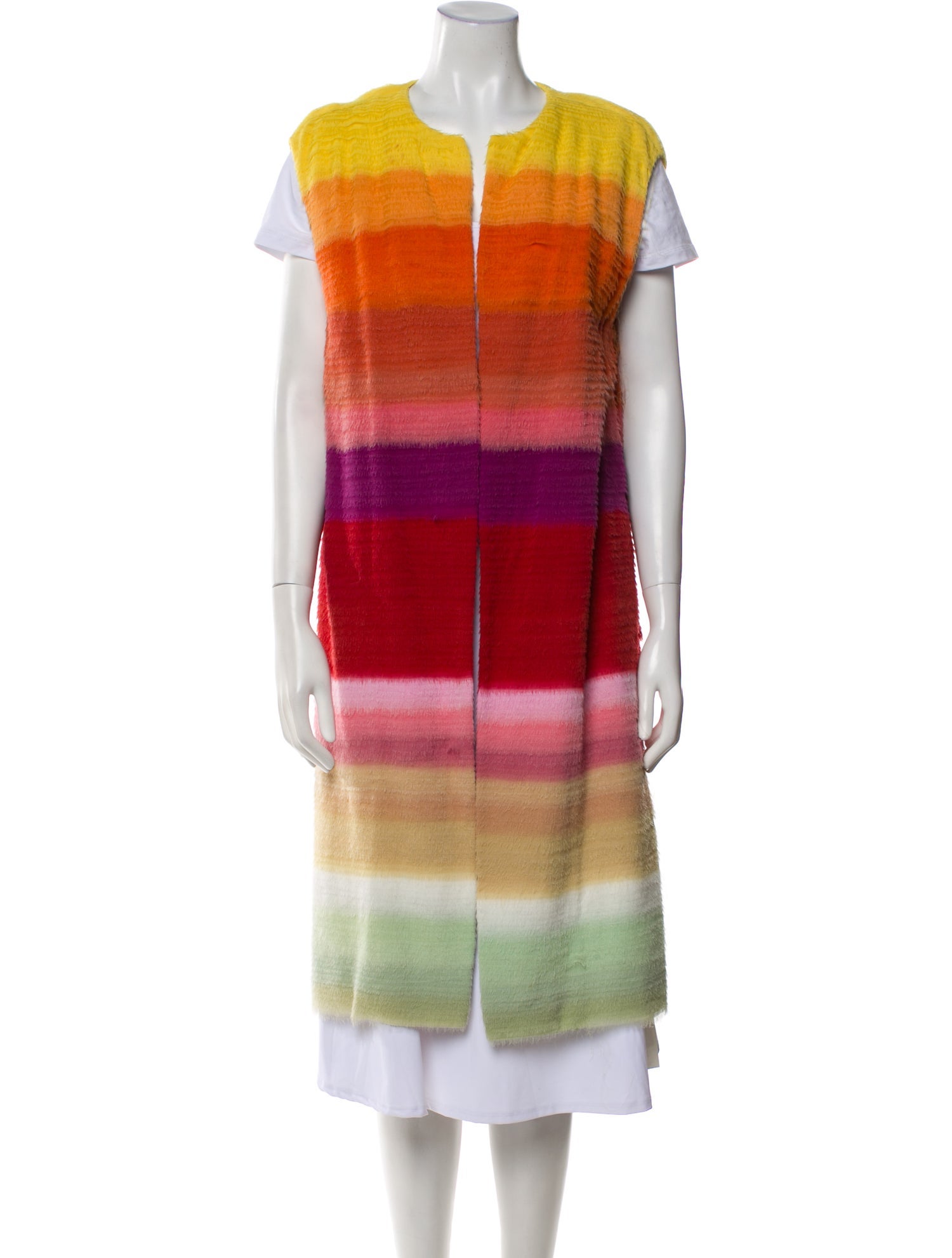 Dries Van Noten Striped Vest