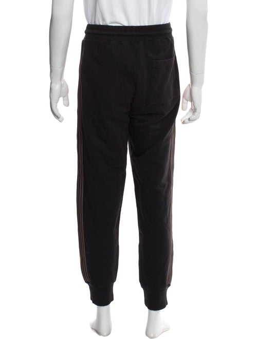 Dries Van Noten Graphic Print Grosgrain Trim Lounge Bottoms