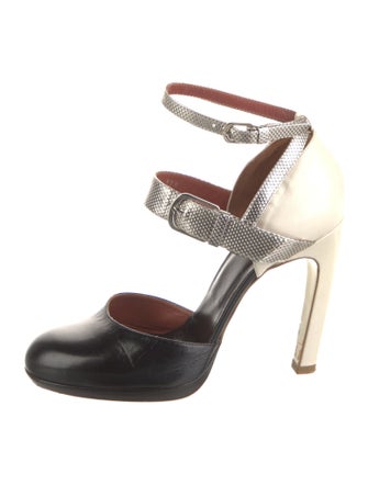 Dries Van Noten Leather D'Orsay Pumps