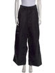 Dries Van Noten Nylon Wide Leg Pants