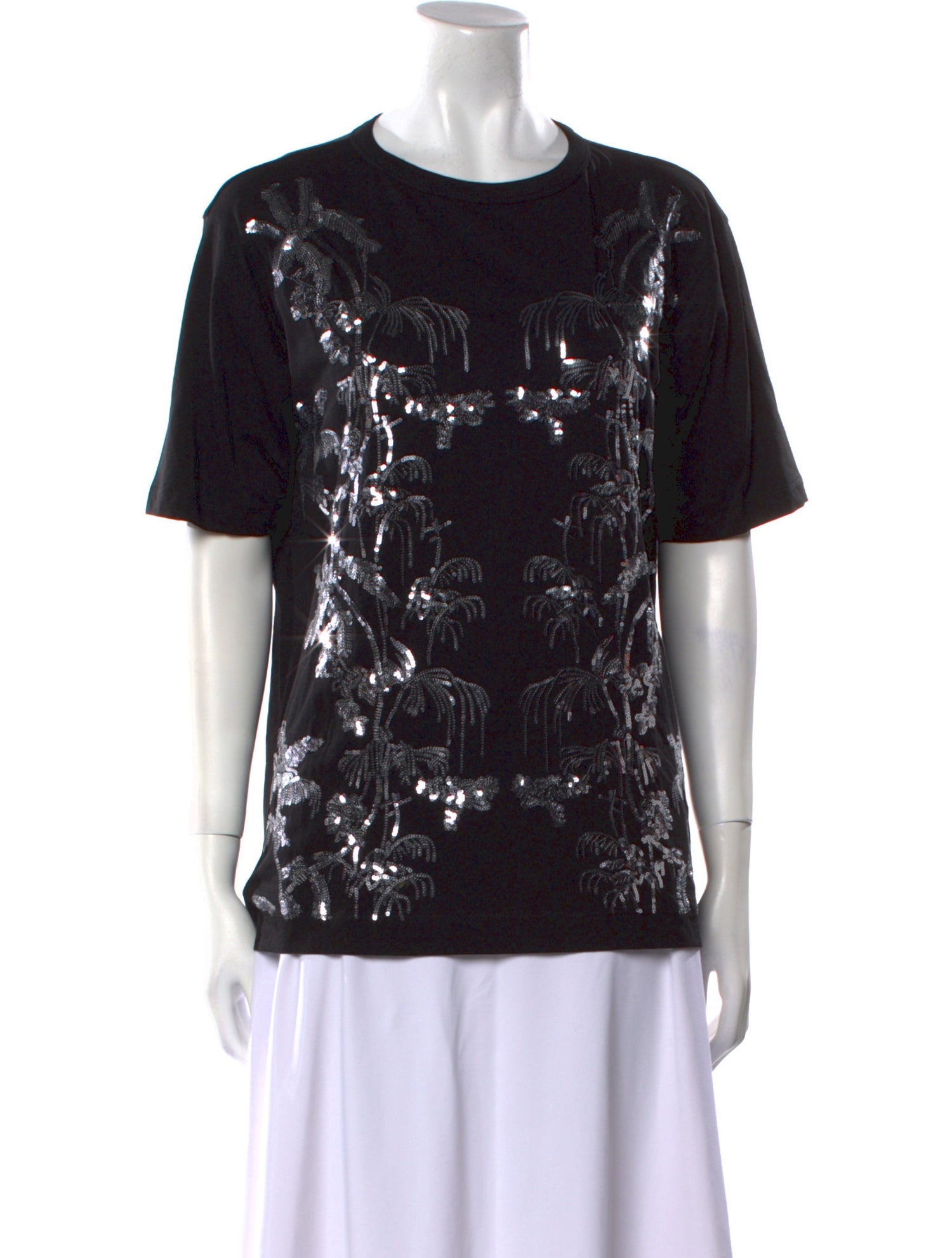 Dries Van Noten Patterned Crew Neck T-Shirt