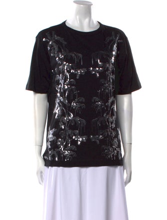 Dries Van Noten Patterned Crew Neck T-Shirt