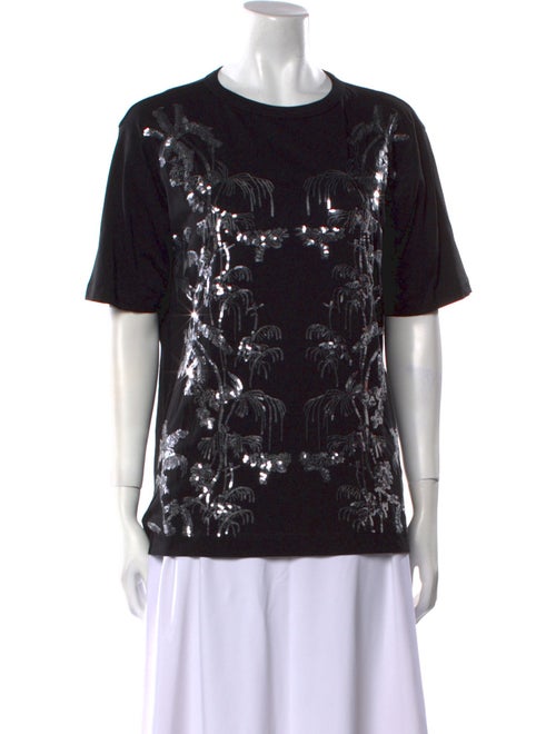 Dries Van Noten Patterned Crew Neck T-Shirt