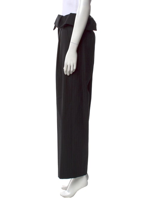 Dries Van Noten Wool Wide Leg Pants