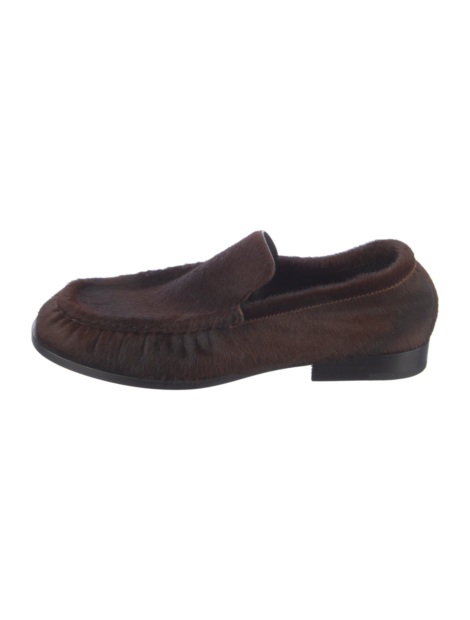 Dries Van Noten Ponyhair Loafers