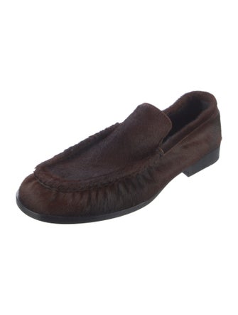 Dries Van Noten Ponyhair Loafers