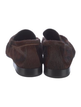 Dries Van Noten Ponyhair Loafers