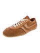 Dries Van Noten Suede Leather Trim Embellishment Sneakers