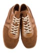 Dries Van Noten Suede Leather Trim Embellishment Sneakers
