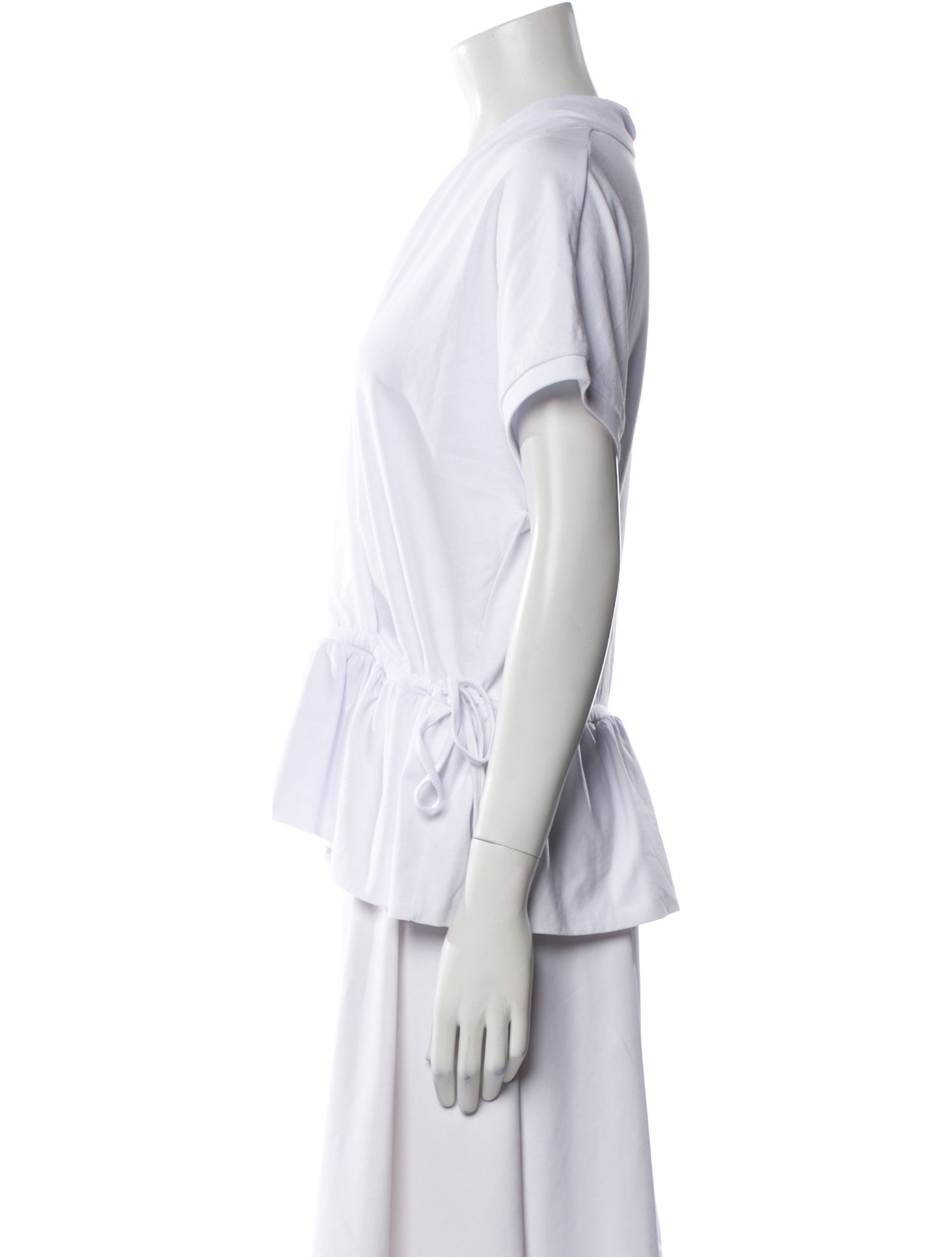 Dries Van Noten V-Neck Short Sleeve Blouse w/ Tags