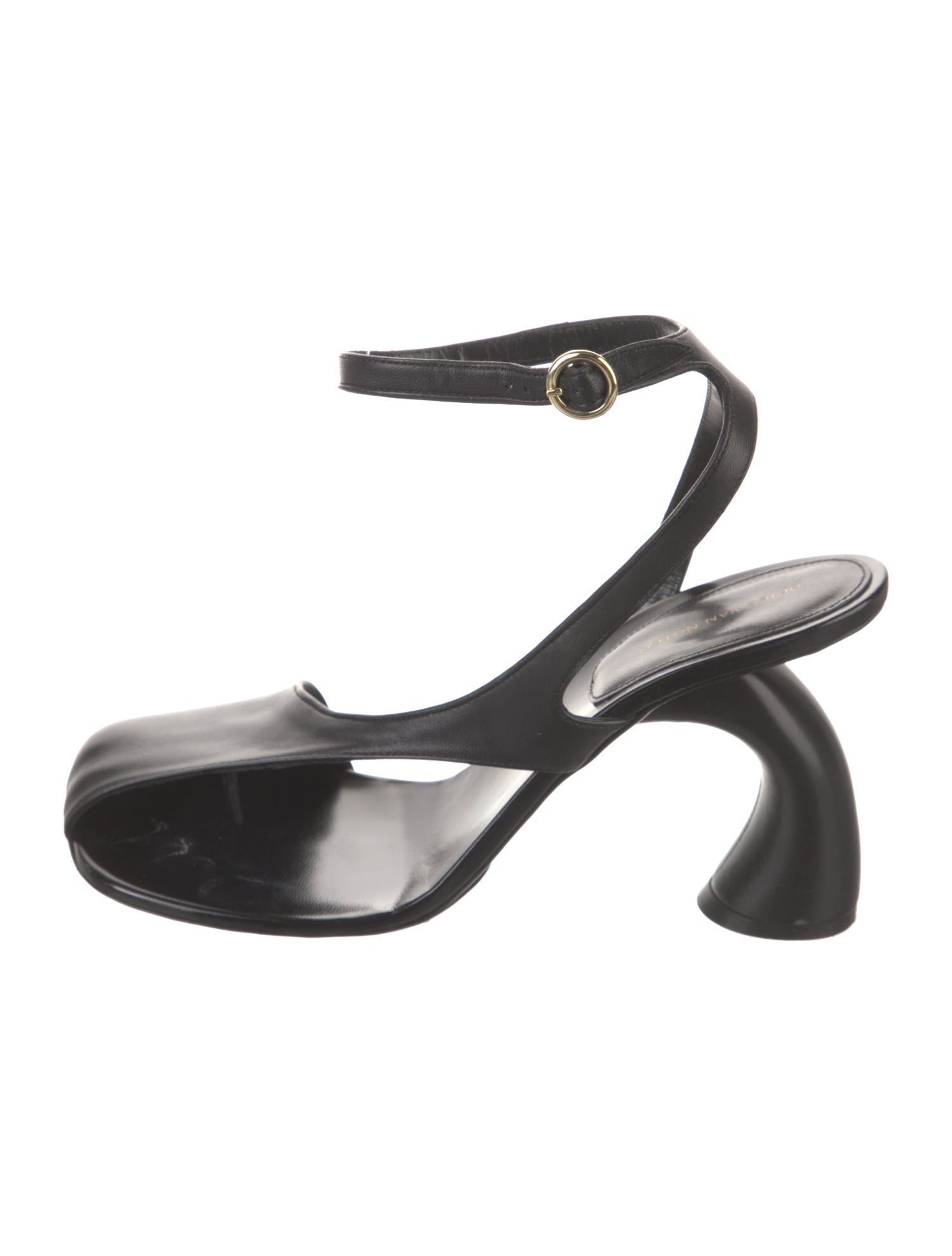 Dries Van Noten Leather Slingback Pumps