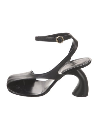 Dries Van Noten Leather Slingback Pumps