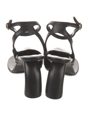 Dries Van Noten Leather Slingback Pumps