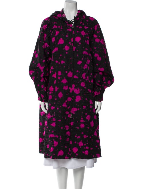 Dries Van Noten Nylon Patterned Coat