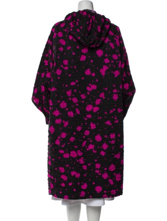 Dries Van Noten Nylon Patterned Coat