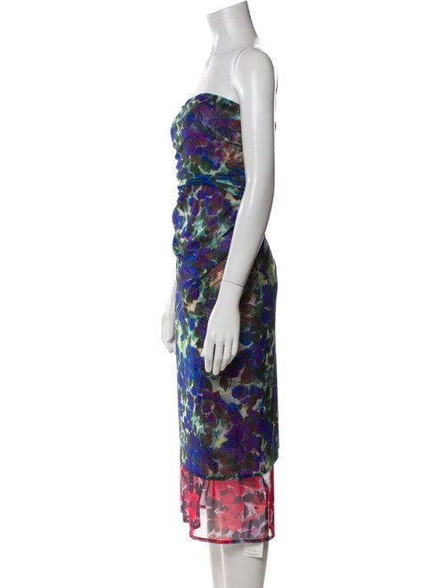 Dries Van Noten Printed Knee-Length Dress